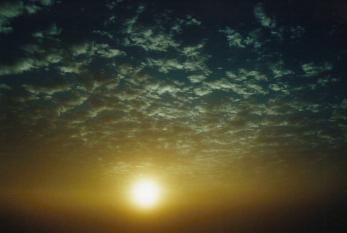sunrise sunrise_pictures : Schofields, NSW   6 July 2000