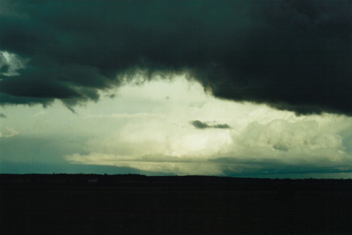 cumulonimbus supercell_thunderstorm : Narrabri, NSW   10 July 2000