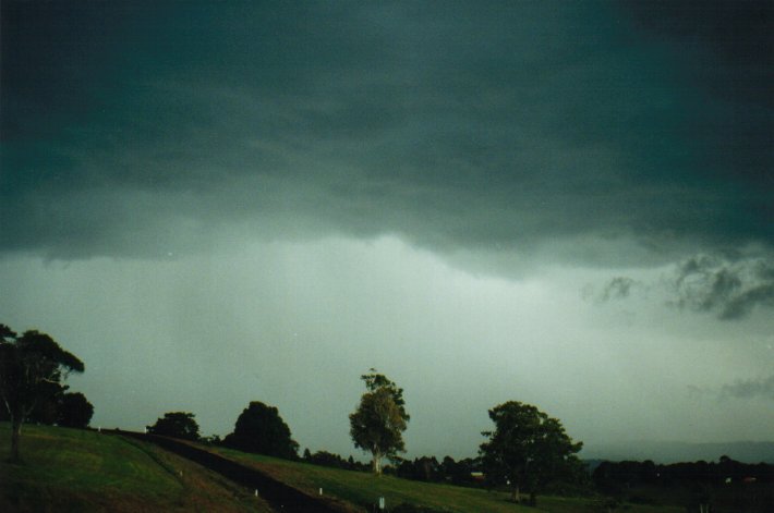 raincascade precipitation_cascade : McLeans Ridges, NSW   10 July 2000