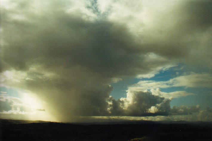 raincascade precipitation_cascade : McLeans Ridges, NSW   4 August 2000