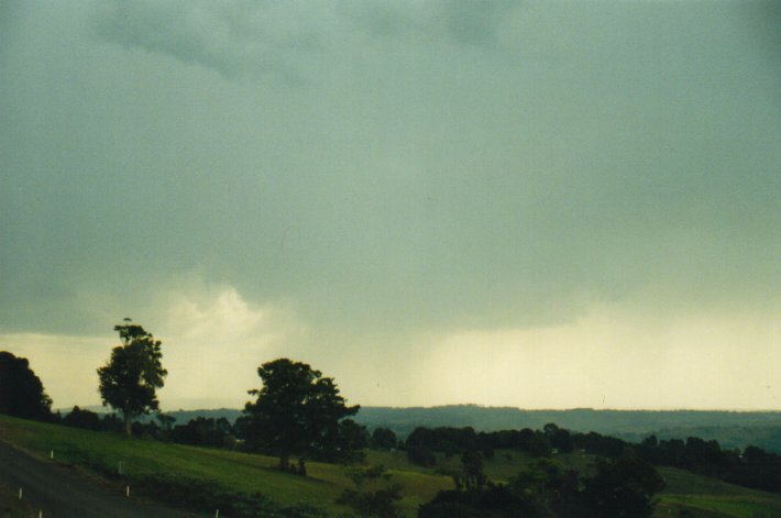 raincascade precipitation_cascade : McLeans Ridges, NSW   23 August 2000
