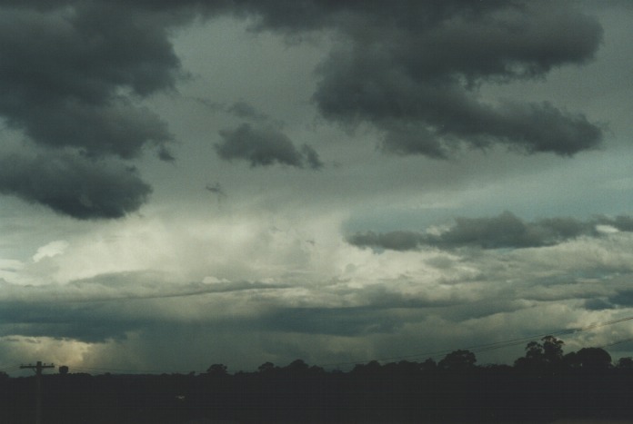raincascade precipitation_cascade : Schofields, NSW   28 August 2000