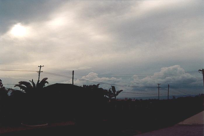 altostratus altostratus_cloud : Schofields, NSW   23 October 2000