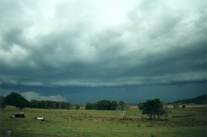 raincascade precipitation_cascade : Meerschaum Vale, NSW   25 October 2000