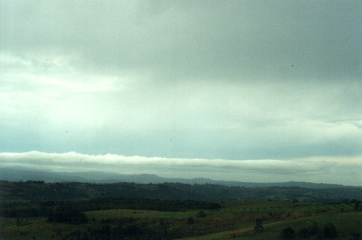 altostratus altostratus_cloud : McLeans Ridges, NSW   4 November 2000