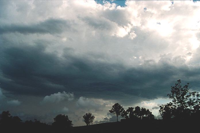 cumulonimbus thunderstorm_base : Macksville, NSW   5 November 2000