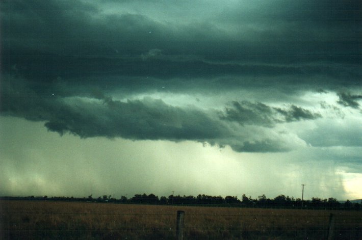 cumulonimbus thunderstorm_base : S of Kyogle, NSW   5 November 2000
