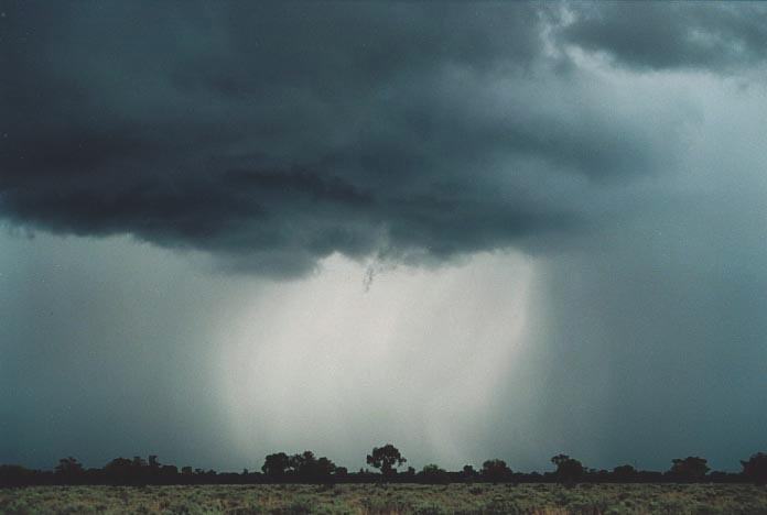 cumulonimbus thunderstorm_base : Bourke, NSW   19 November 2000