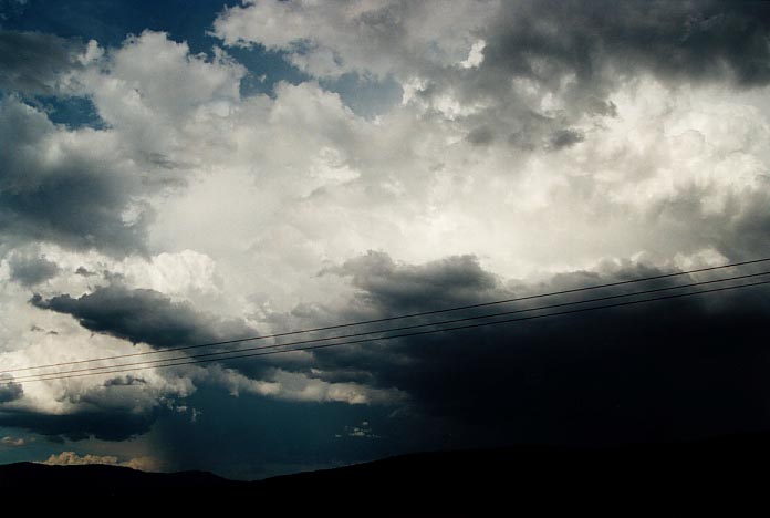 thunderstorm cumulonimbus_incus : Scone, NSW   6 December 2000