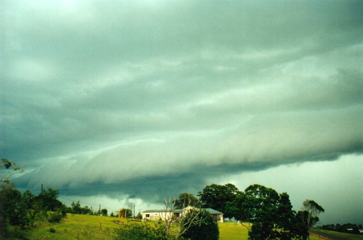 shelfcloud shelf_cloud : McLeans Ridges, NSW   27 December 2000