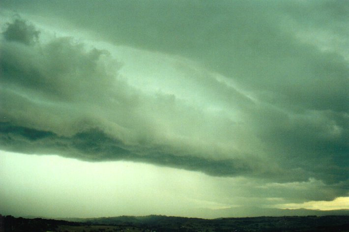 raincascade precipitation_cascade : McLeans Ridges, NSW   27 December 2000