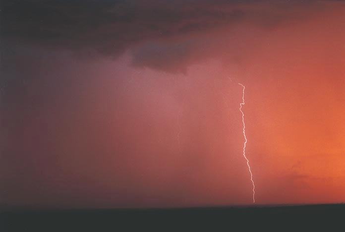 lightning lightning_bolts : Gulgong, NSW   8 January 2001
