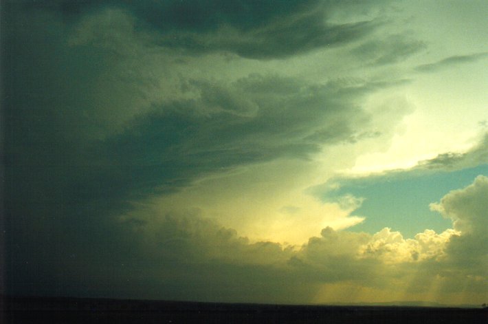 updraft thunderstorm_updrafts : Parrots Nest, NSW   17 January 2001