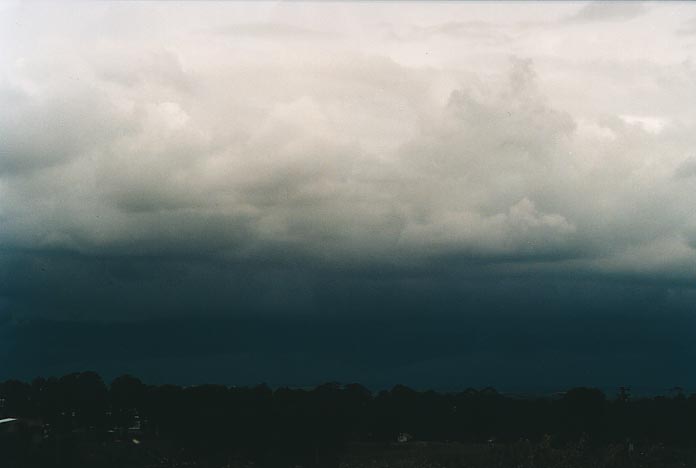 cumulonimbus thunderstorm_base : Schofields, NSW   11 March 2001