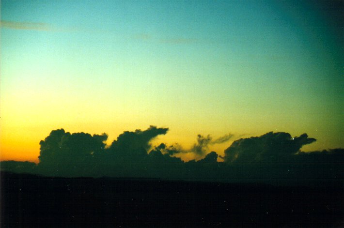 cumulus congestus : McLeans Ridges, NSW   20 March 2001