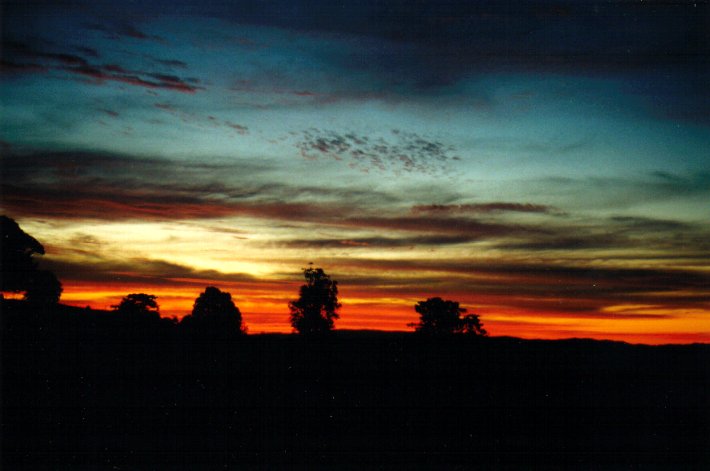 altostratus altostratus_cloud : McLeans Ridges, NSW   19 April 2001