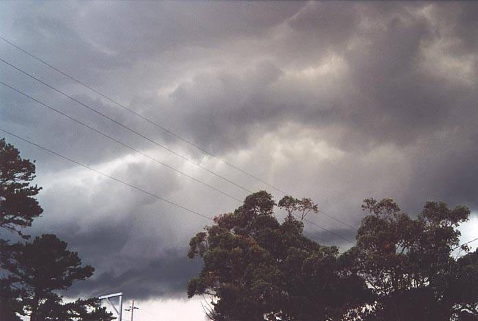 cumulonimbus thunderstorm_base : Morriset, NSW   5 May 2001