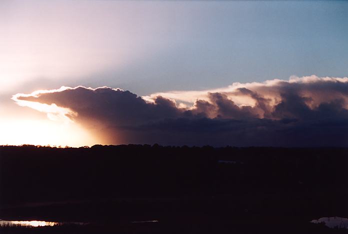 sunrise sunrise_pictures : Schofields, NSW   28 August 2001