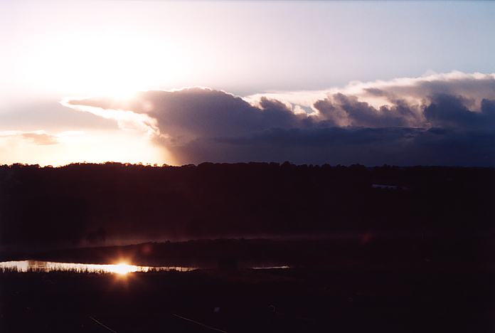 sunrise sunrise_pictures : Schofields, NSW   28 August 2001