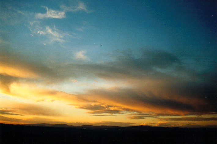 altostratus altostratus_cloud : McLeans Ridges, NSW   5 September 2001