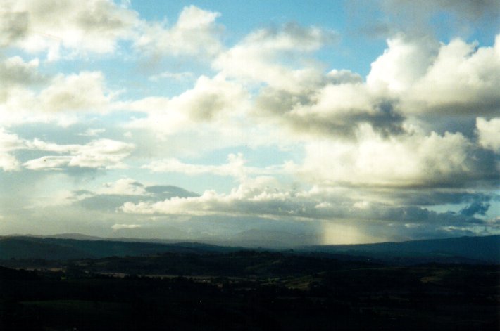 raincascade precipitation_cascade : McLeans Ridges, NSW   11 September 2001