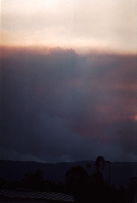 cumulus pyrocumulus : Richmond, NSW   22 September 2001