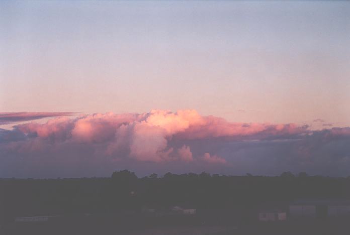 cumulus mediocris : Schofields, NSW   26 September 2001