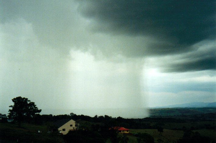 raincascade precipitation_cascade : McLeans Ridges, NSW   3 October 2001