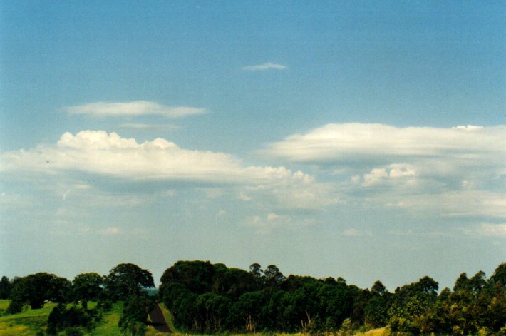 altocumulus lenticularis : McLeans Ridges, NSW   4 December 2001