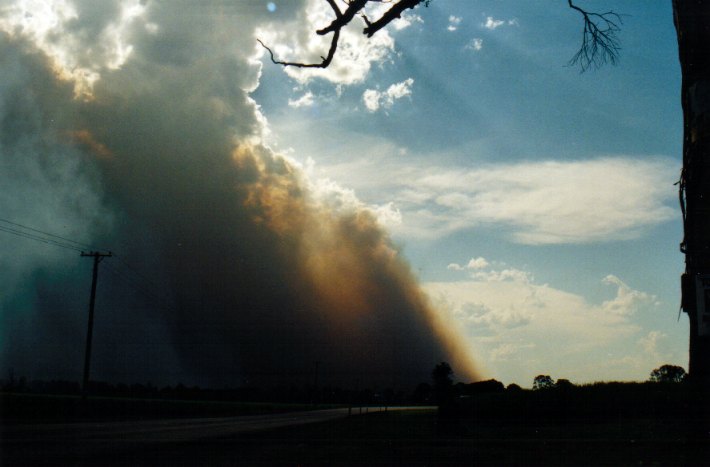 bushfire wild_fire : Woodburn, NSW   22 December 2001