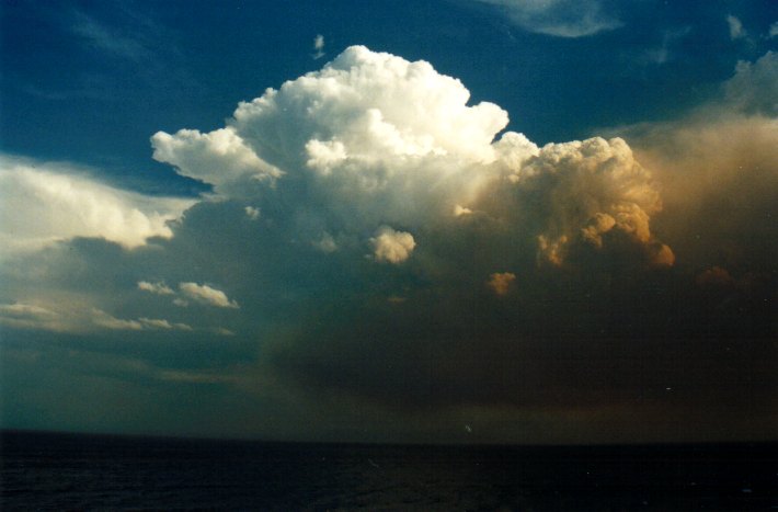 cumulus pyrocumulus : Woodburn, NSW   22 December 2001