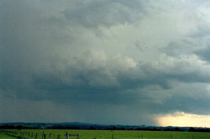 raincascade precipitation_cascade : N of Casino, NSW   30 December 2001