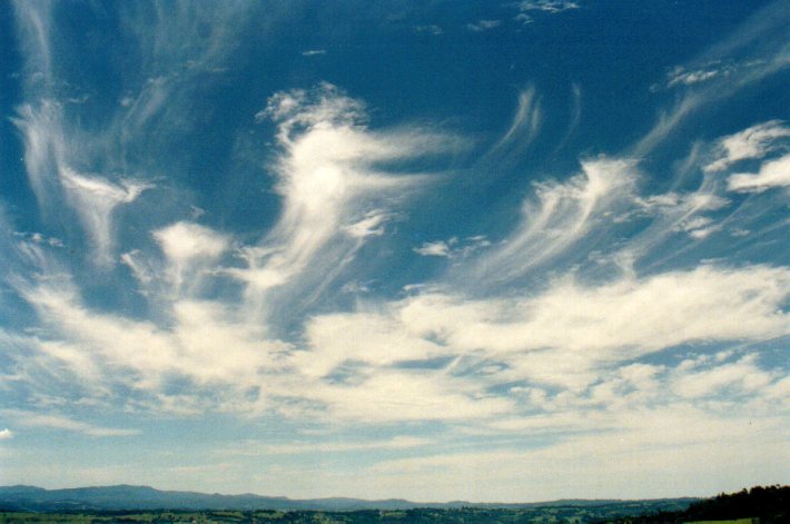 cirrus cirrus_cloud : McLeans Ridges, NSW   1 January 2002