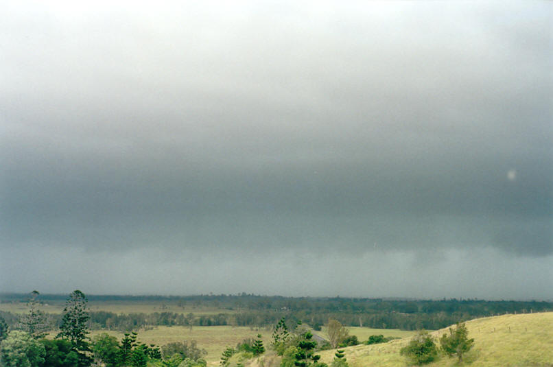 cumulonimbus thunderstorm_base : Parrots Nest, NSW   16 January 2002