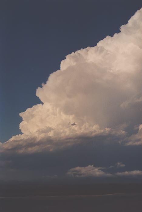 cumulonimbus supercell_thunderstorm : Port Stephens, NSW   8 February 2002