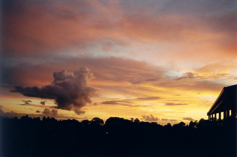 sunrise sunrise_pictures : McLeans Ridges, NSW   28 March 2002