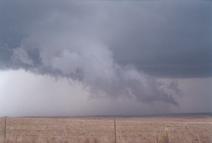 wallcloud thunderstorm_wall_cloud : Lipscomb, Texas, USA   23 May 2002