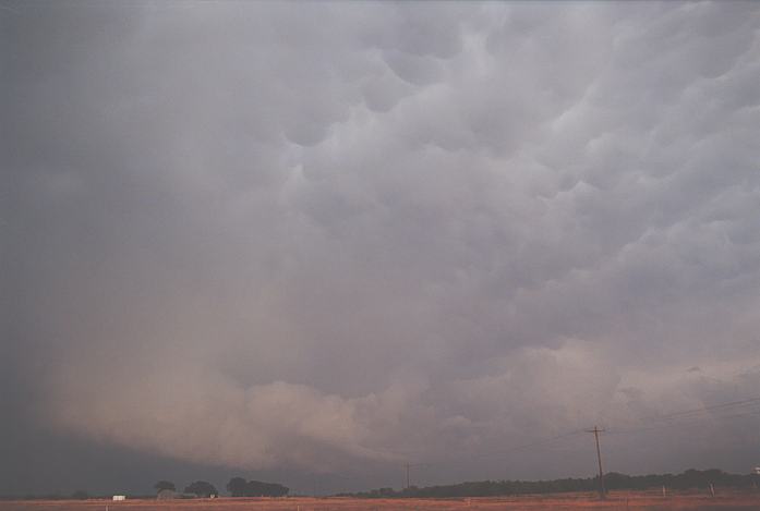 cumulonimbus thunderstorm_base : near Kirkland, Texas, USA   24 May 2002