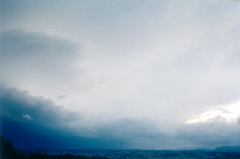 cumulonimbus thunderstorm_base : McLeans Ridges, NSW   16 June 2002