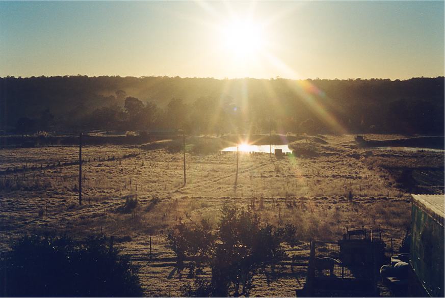 sunrise sunrise_pictures : Schofields, NSW   12 July 2002