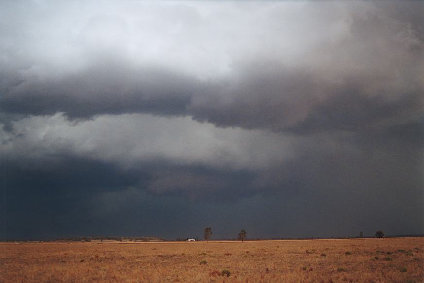cumulonimbus thunderstorm_base : Narrabri, NSW   23 December 2002