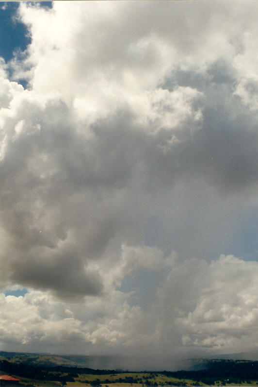 raincascade precipitation_cascade : McLeans Ridges, NSW   29 December 2002