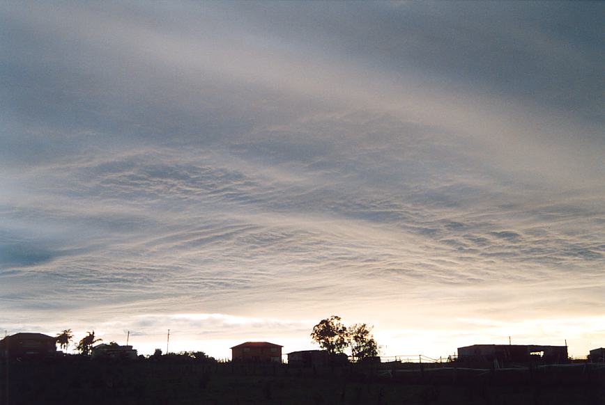 altostratus altostratus_cloud : Schofields, NSW   28 February 2003