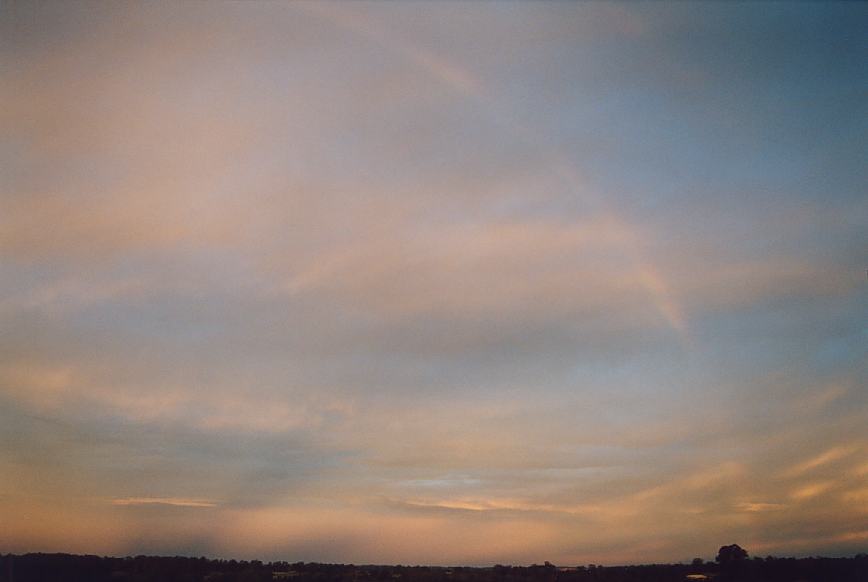 altostratus altostratus_cloud : Schofields, NSW   28 February 2003