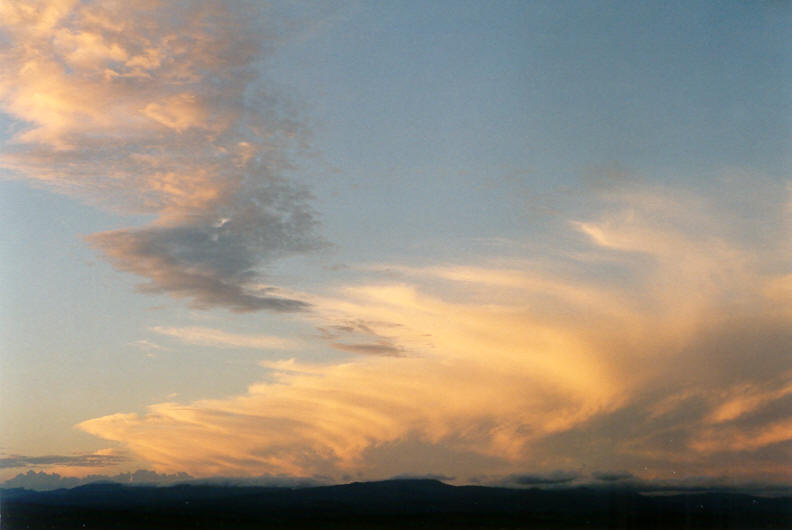 sunset sunset_pictures : McLeans Ridges, NSW   20 March 2003