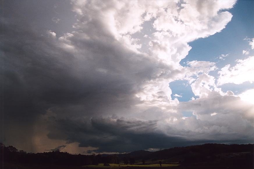 cumulonimbus thunderstorm_base : Ulong, NSW   21 March 2003