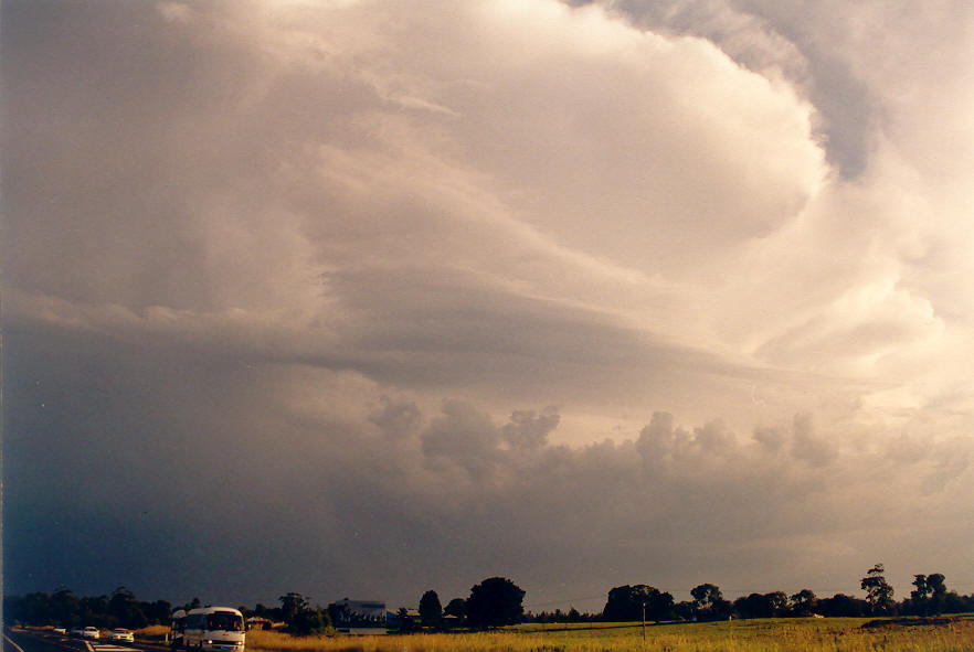 thunderstorm cumulonimbus_incus : Woodburn, NSW   30 March 2003