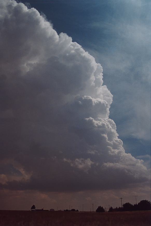 wallcloud thunderstorm_wall_cloud : Earth, Texas, USA   3 June 2003
