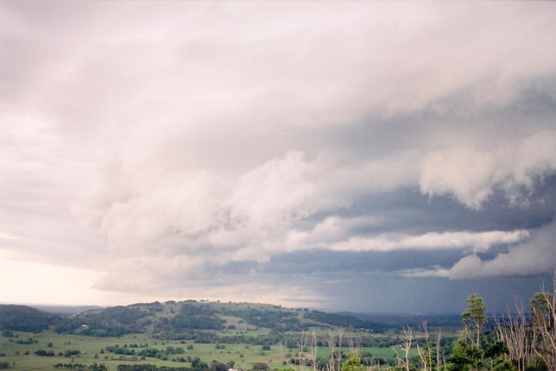 cumulonimbus thunderstorm_base : Meerschaum, NSW   16 October 2003