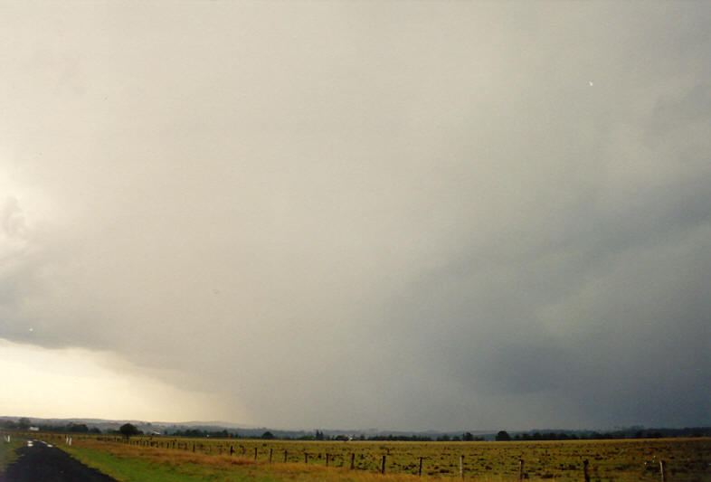 raincascade precipitation_cascade : N of Casino, NSW   26 October 2003